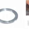 Reduzierring, geschliffen 22 x 20 x 2,0 mm