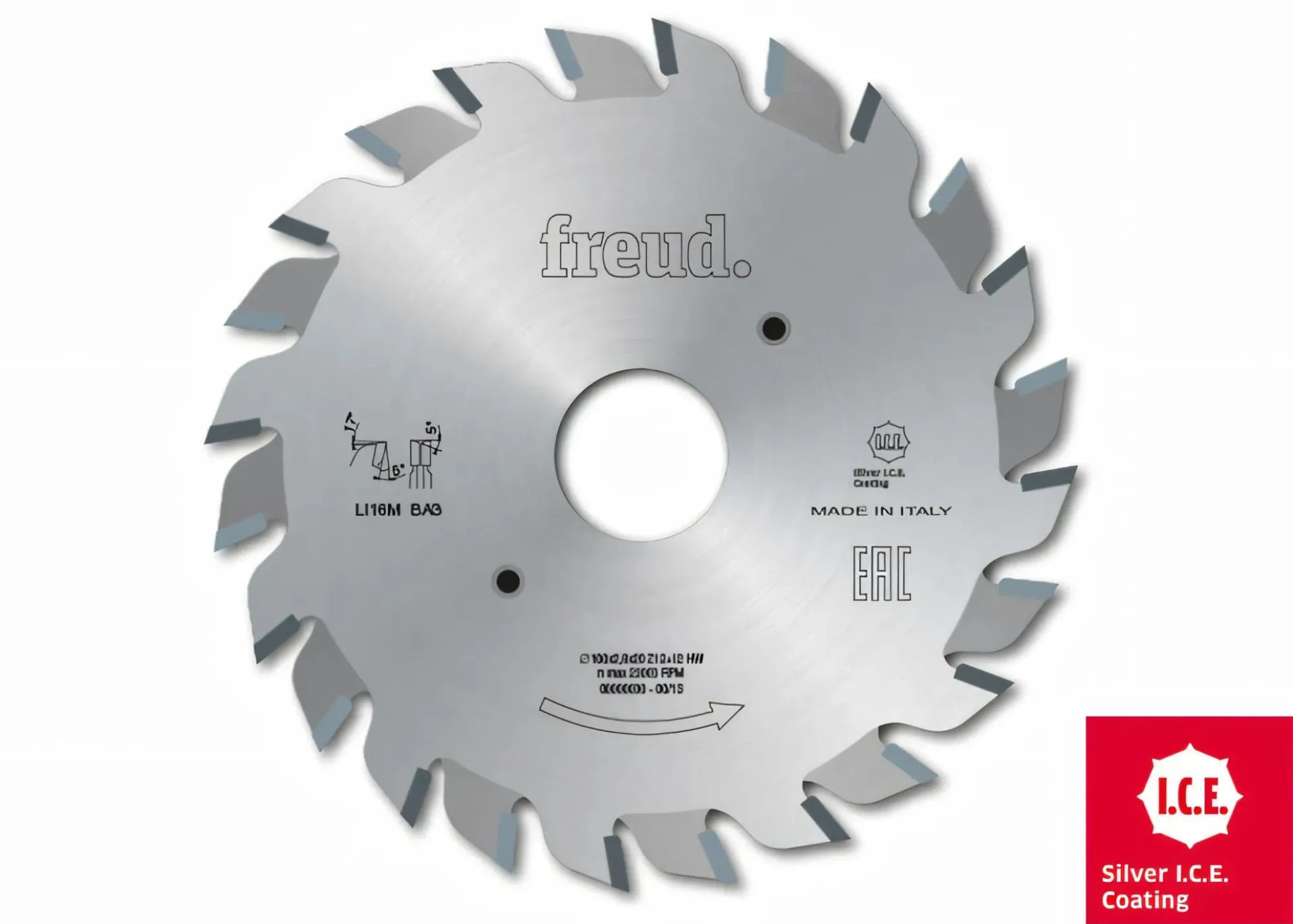 Ritzsägeblatt HM 80 x 2,8-3,6 x 20 mm, Z=12+12