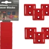 Rote Distanzstücke für StealthMounts Werkzeughalter (12mm) für Milwaukee M18, 6 St.