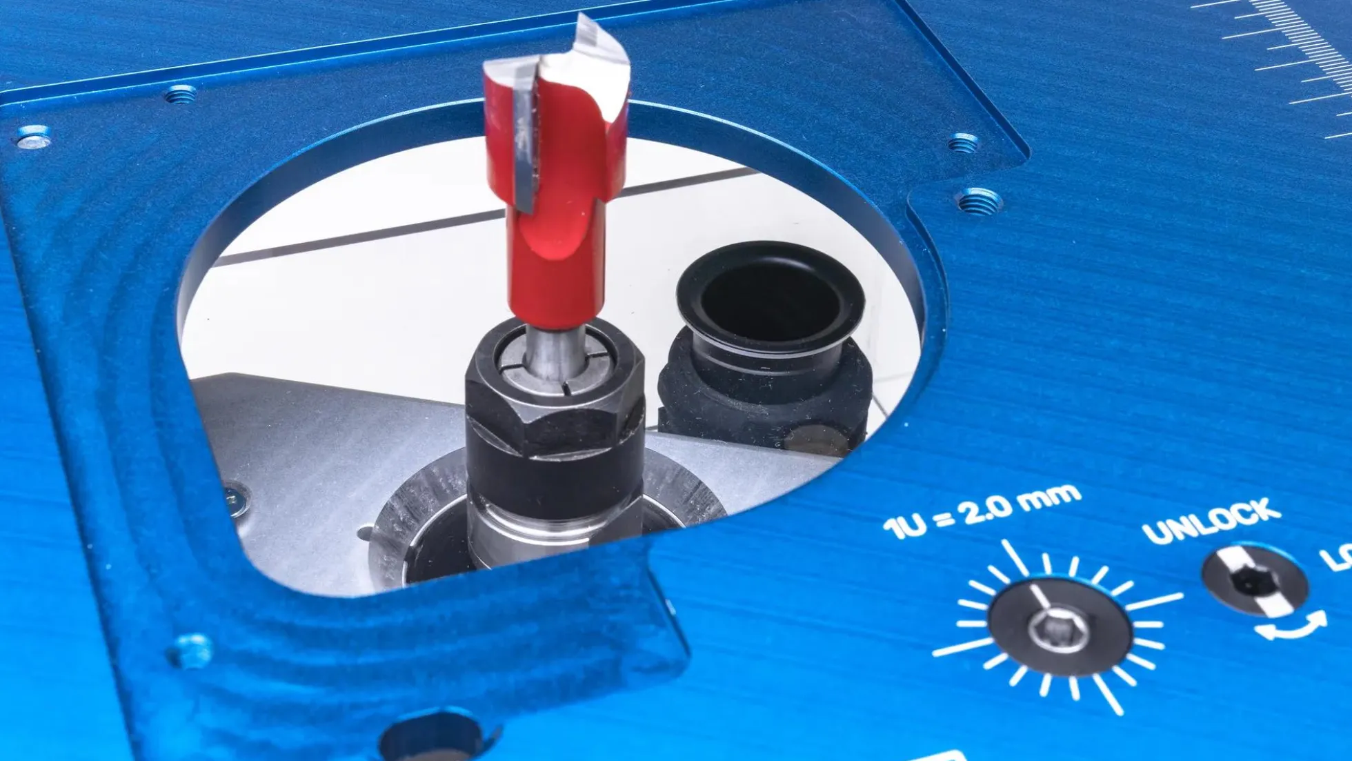 Router Lift FML-BR and Suhner Motor Complete Set - US Blue Edition