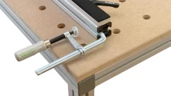 RUWI Auflageschienen-Set inkl. Klemmbolzen mit Klemmhebel (800mm)