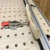 RUWI Klemmwinkel mit Klemmbolzen Ø20 mm und Klemmhebel