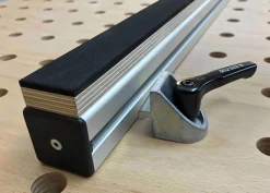 RUWI Klemmwinkel mit Klemmbolzen Ø20 mm und Klemmhebel
