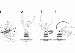 RUWI Schnellspanner Nut 8