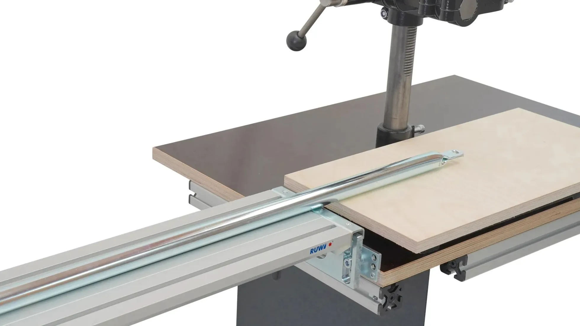 RUWI Tischverlängerung lang für Befestigungsschiene (104cm)