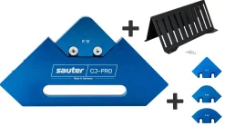 Sauter Eckenschablone CJ-PRO SET-Radius