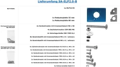 sauter Einlegeplatte ELP2.0-B mit Reduzierplatten