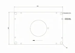 sauter Einlegeplatte ELP2.0-B mit Reduzierplatten
