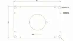 sauter Einlegeplatte ELP2.0-F mit Reduzierplatten