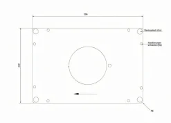 sauter Einlegeplatte ELP2.0 mit Reduzierplatten