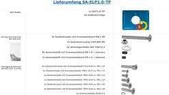 sauter Einlegeplatte ELP1.0-TP