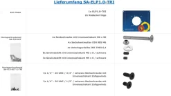 sauter Einlegeplatte ELP1.0-TRI
