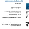 sauter Einlegeplatte ELP2.0-TRI mit Reduzierplatten