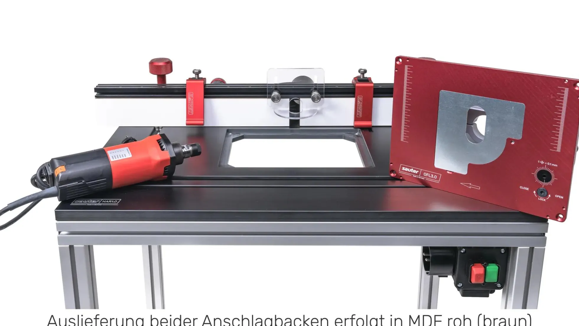 sauter Frästisch OFL3.0 Red Edition
