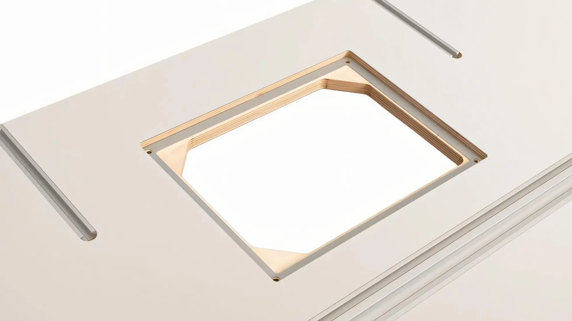 sauter Frästischplatte HPL Multiplex 1020 x 610 mm