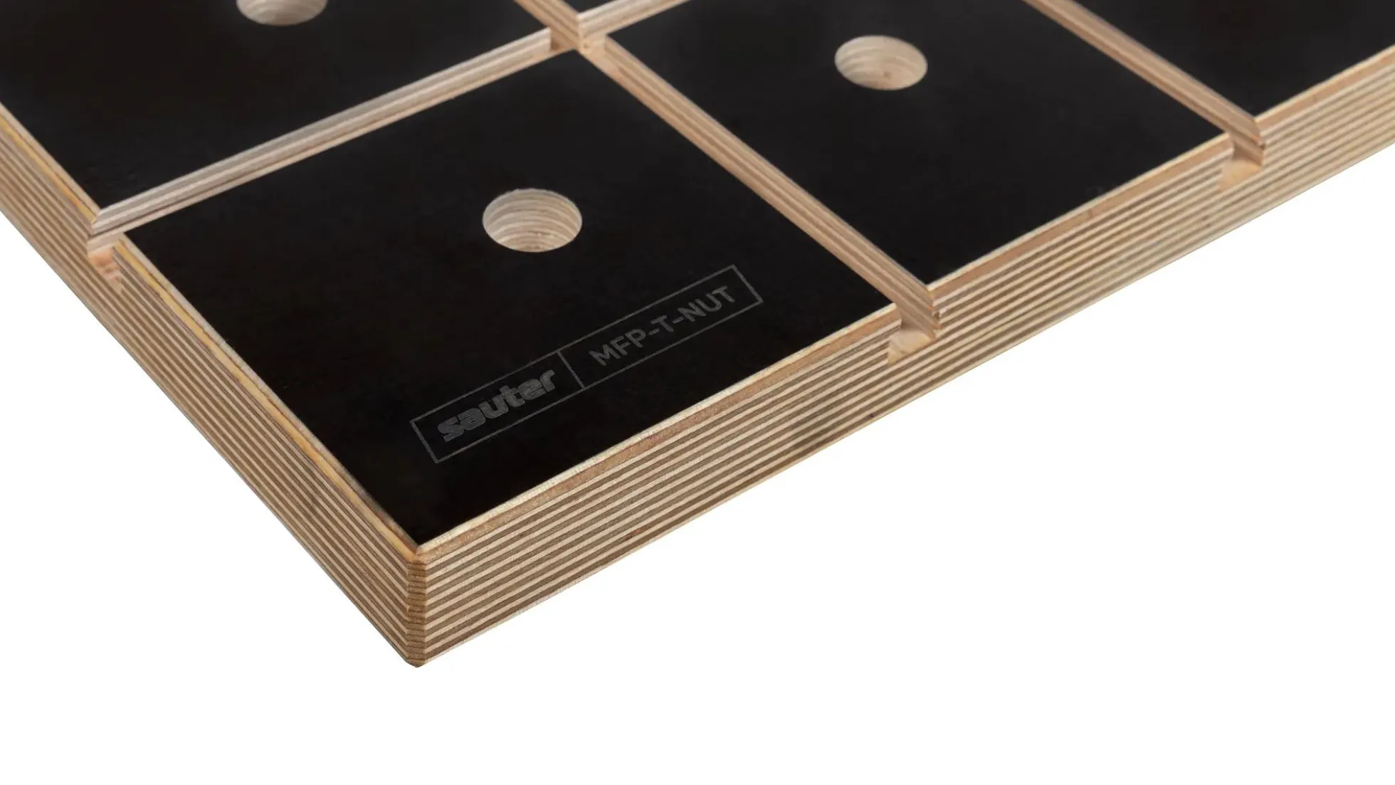 sauter Multifunktionsplatte T-Nut & Lochraster