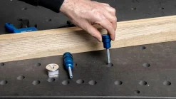 sauter Schnellspannmutter & Gewindestift für Bankhaken