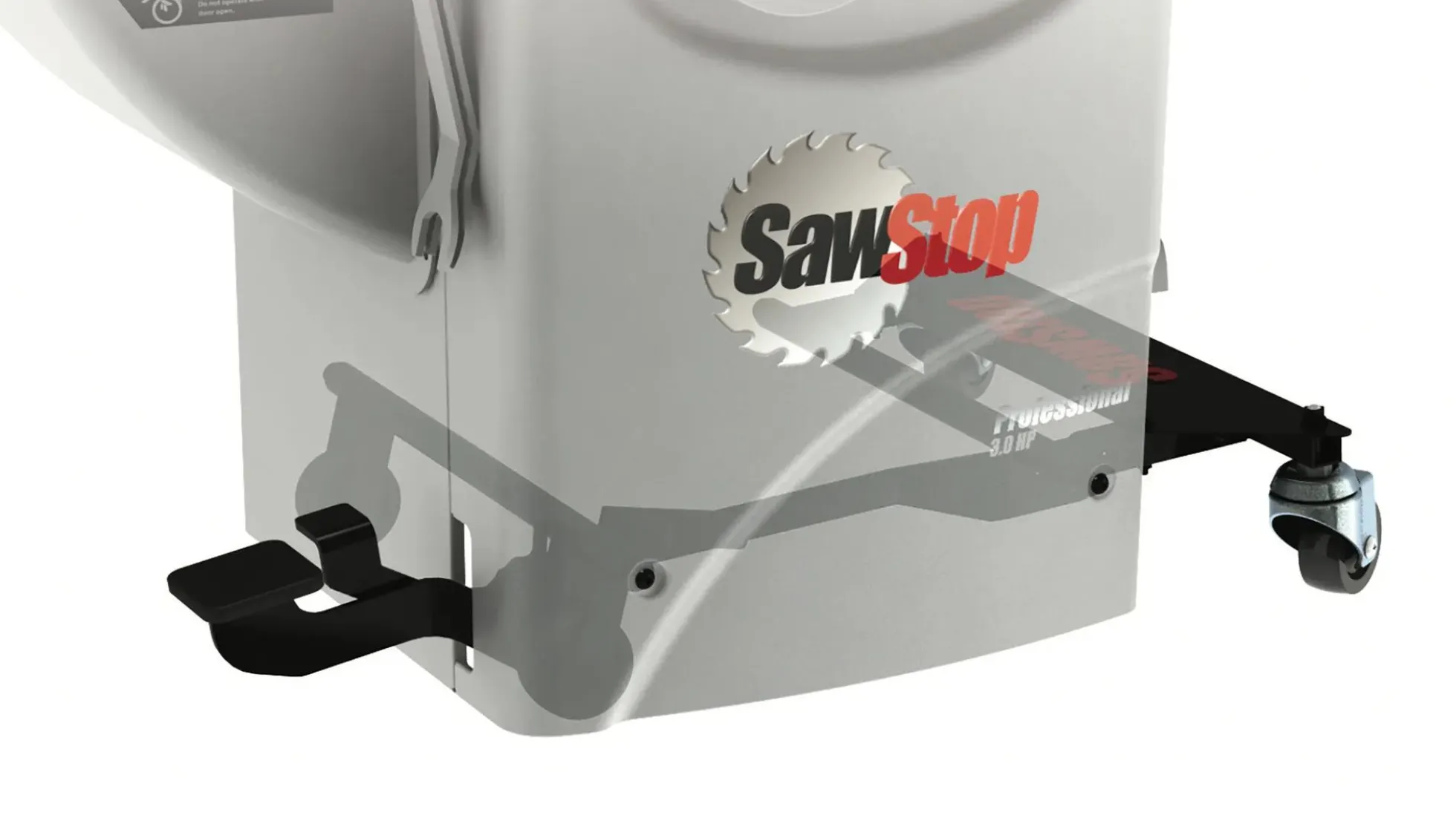 SAWSTOP PCS Mobile Basis, integriert