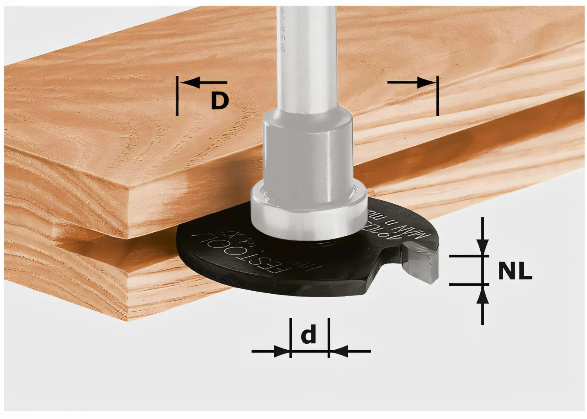 Scheibennutfräser HW HW D40x5