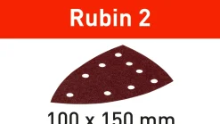 Schleifblatt Rubin 2 STF DELTA/9 P180 RU2/50