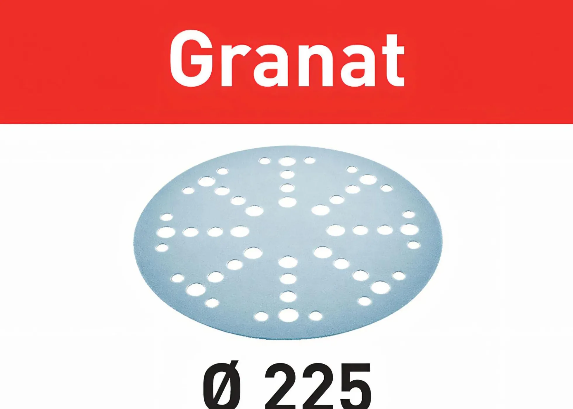 Schleifscheibe STF D225/128 P180 GR/25 Granat