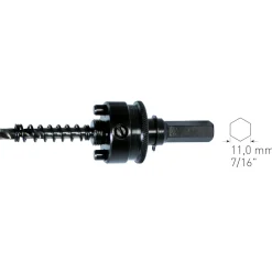 Schnellwechselhalter 11 mm für Lochsägen Ø 32-100 mm