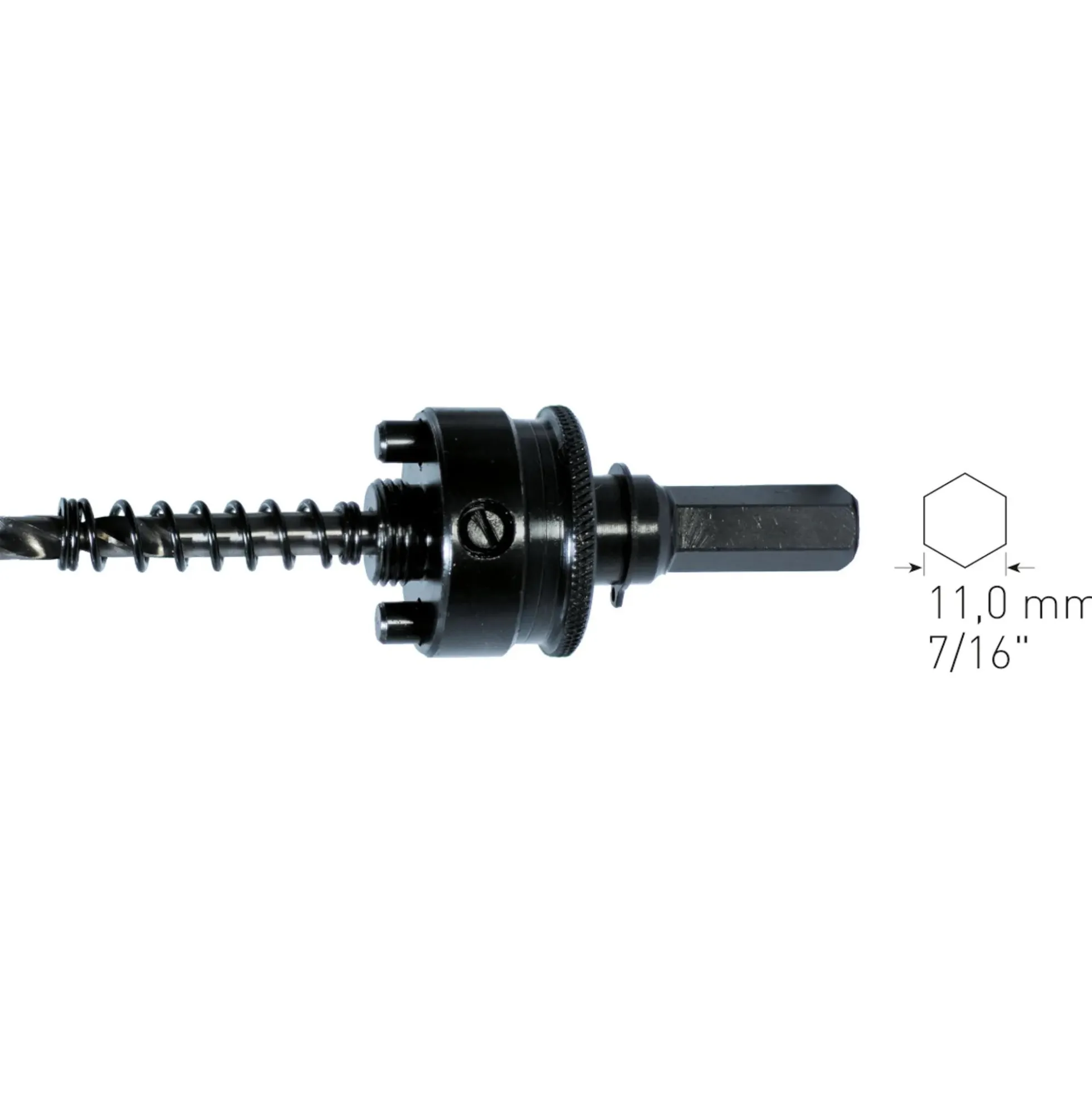 Schnellwechselhalter 11 mm für Lochsägen Ø 32-100 mm