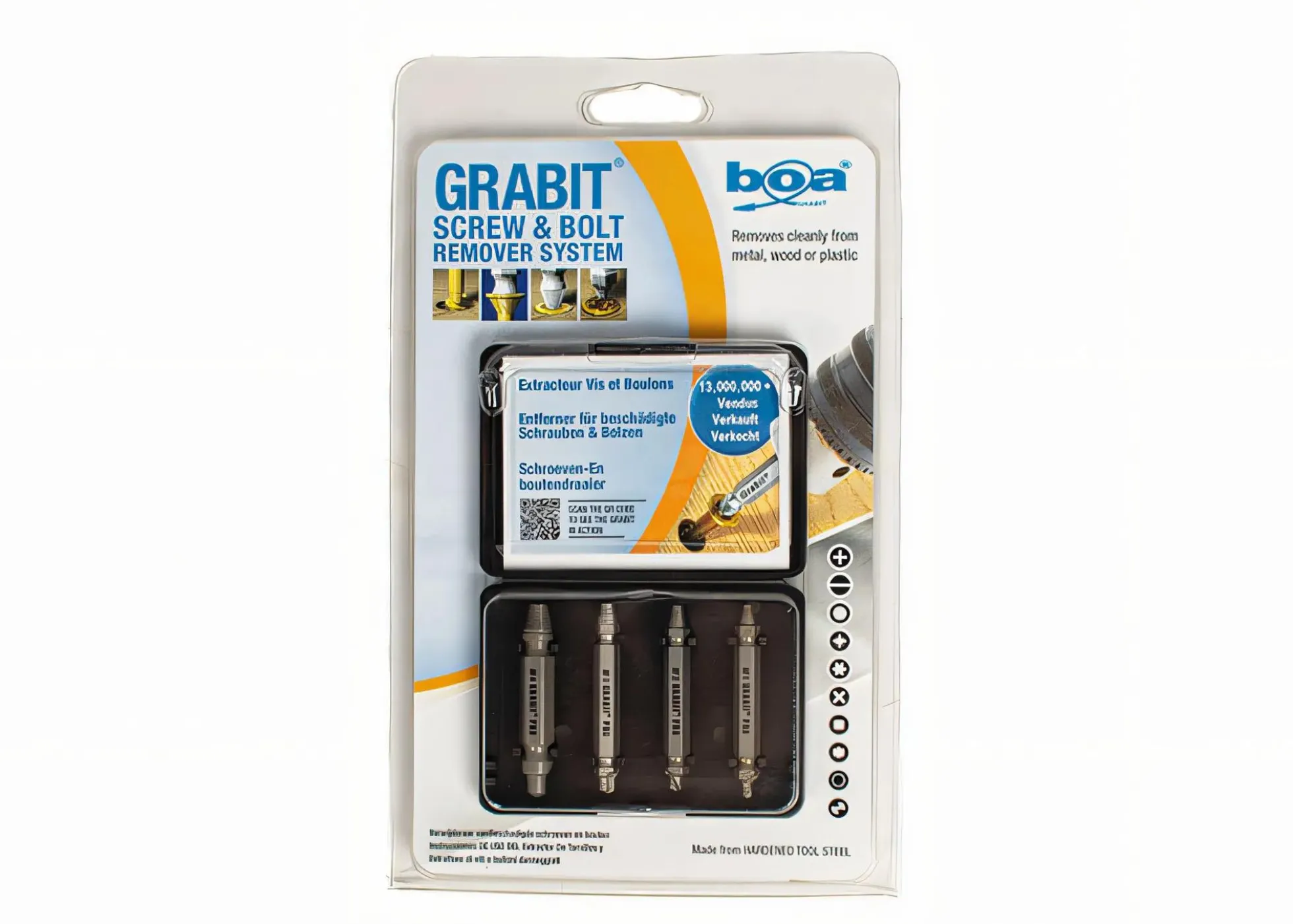 Schraubenausdreher GRABIT PRO Set 4