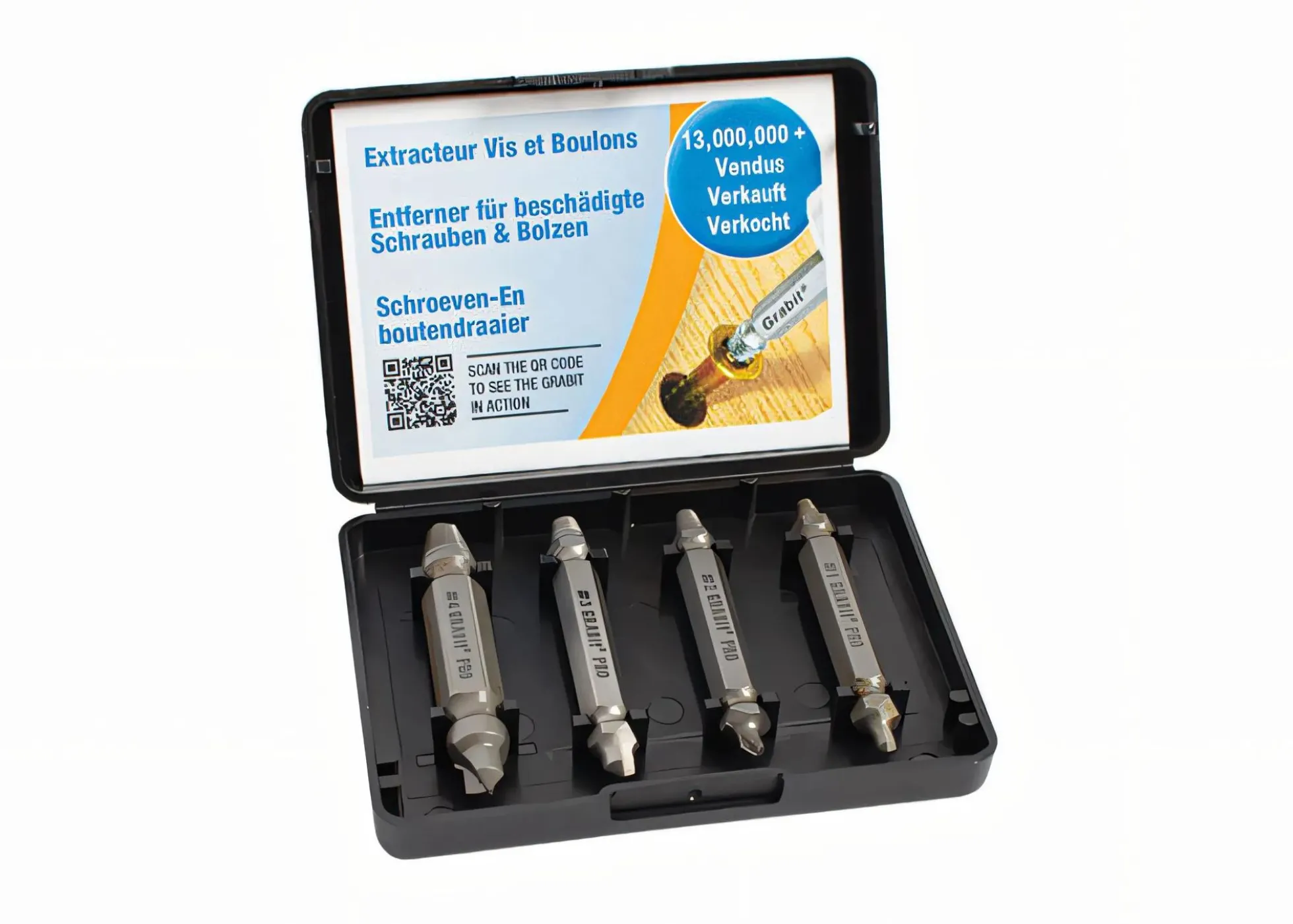 Schraubenausdreher GRABIT PRO Set 4