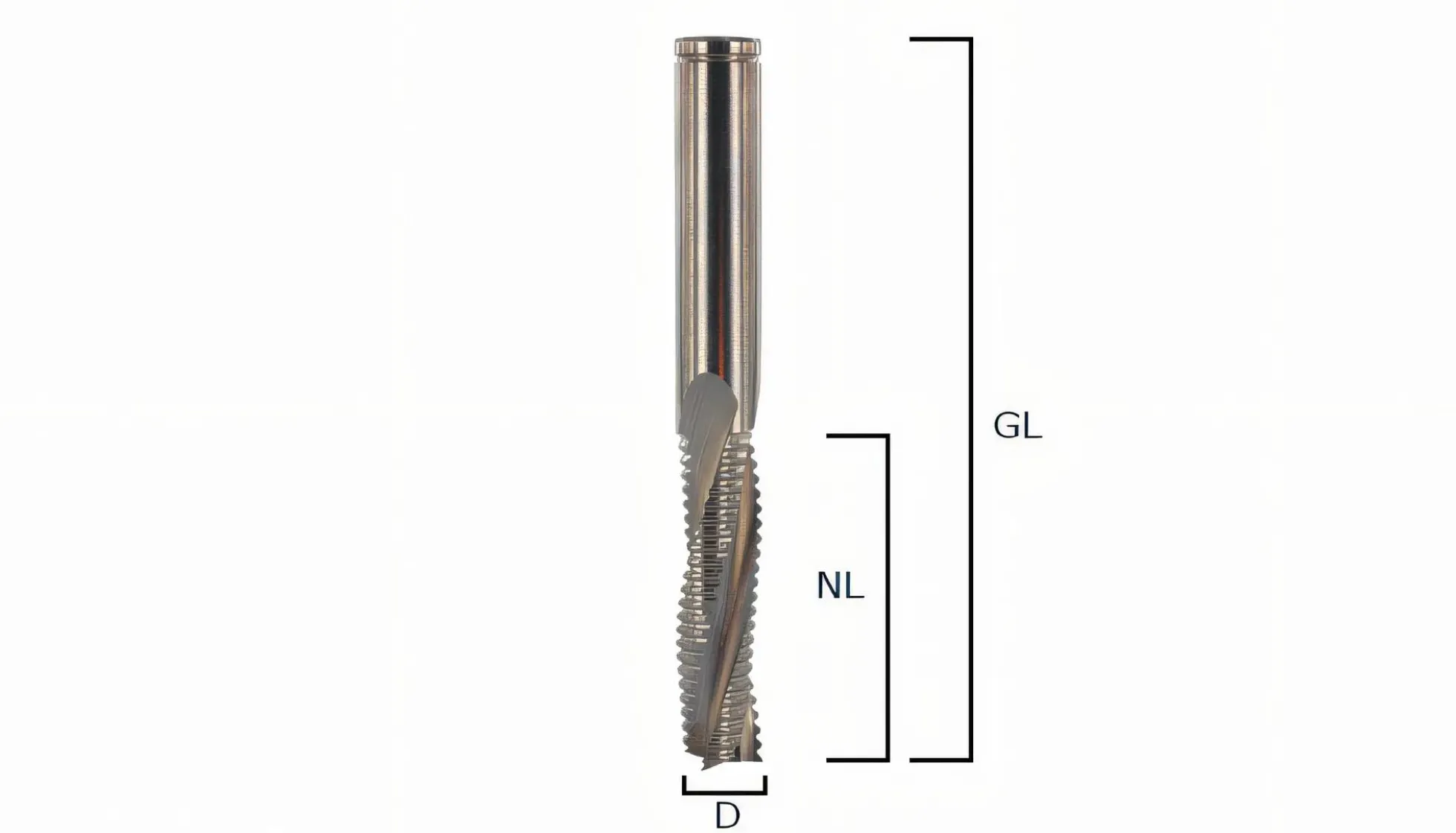 Schruppfräser VHM D8 S8 RD
