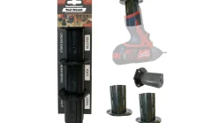 Schwarze StealthMounts für Milwaukee M12, 3 St.