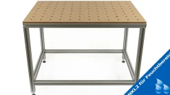 Set Lochplatte & Untergestell 1200 x 800 mm - Feuchtbereich