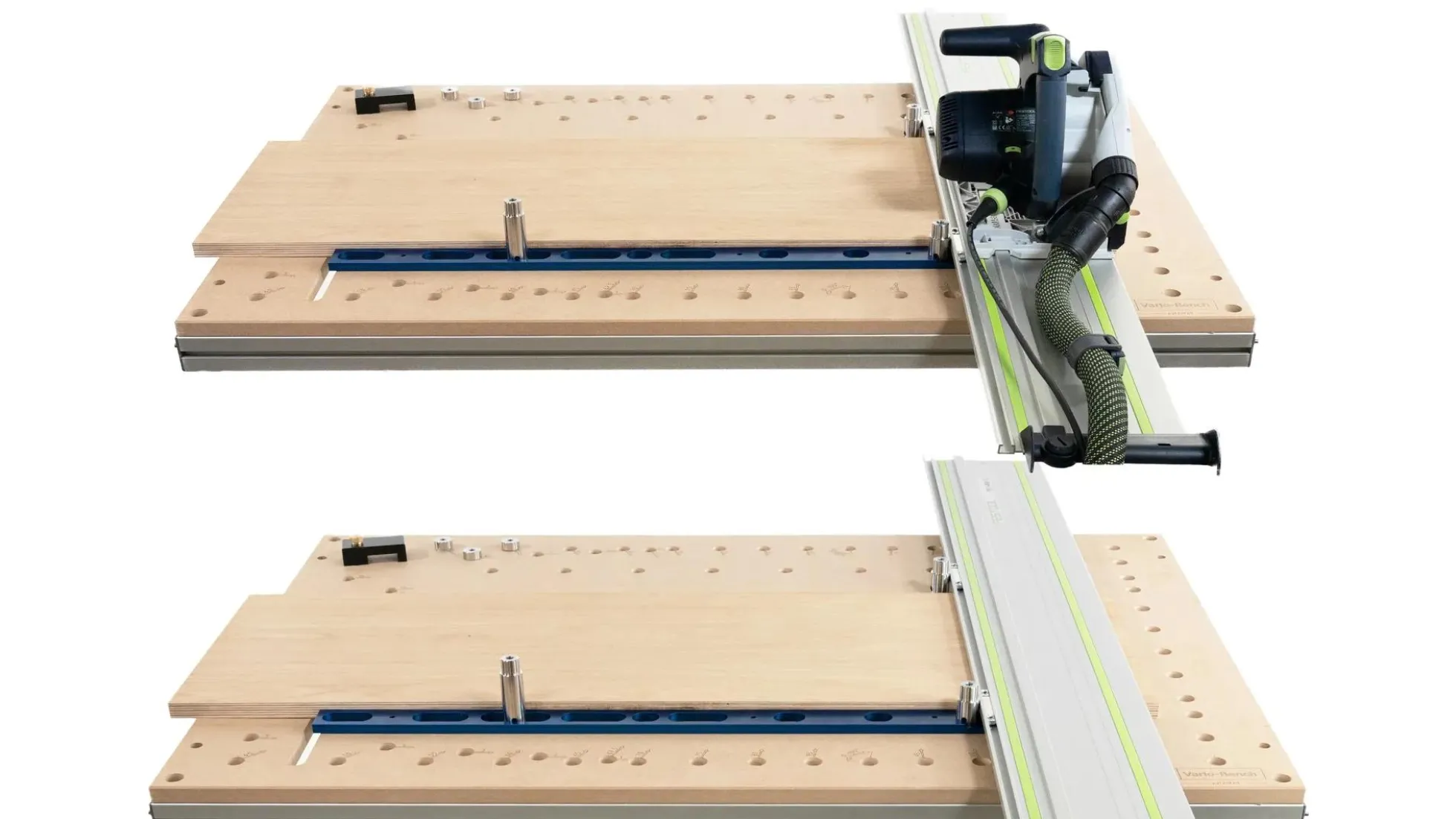 Set Präzisionsanschlag und Anschlagreiter Vario-Bench