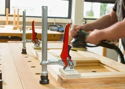 Set Spannelement fix mit Hebelgriff+Adapter 20 mm