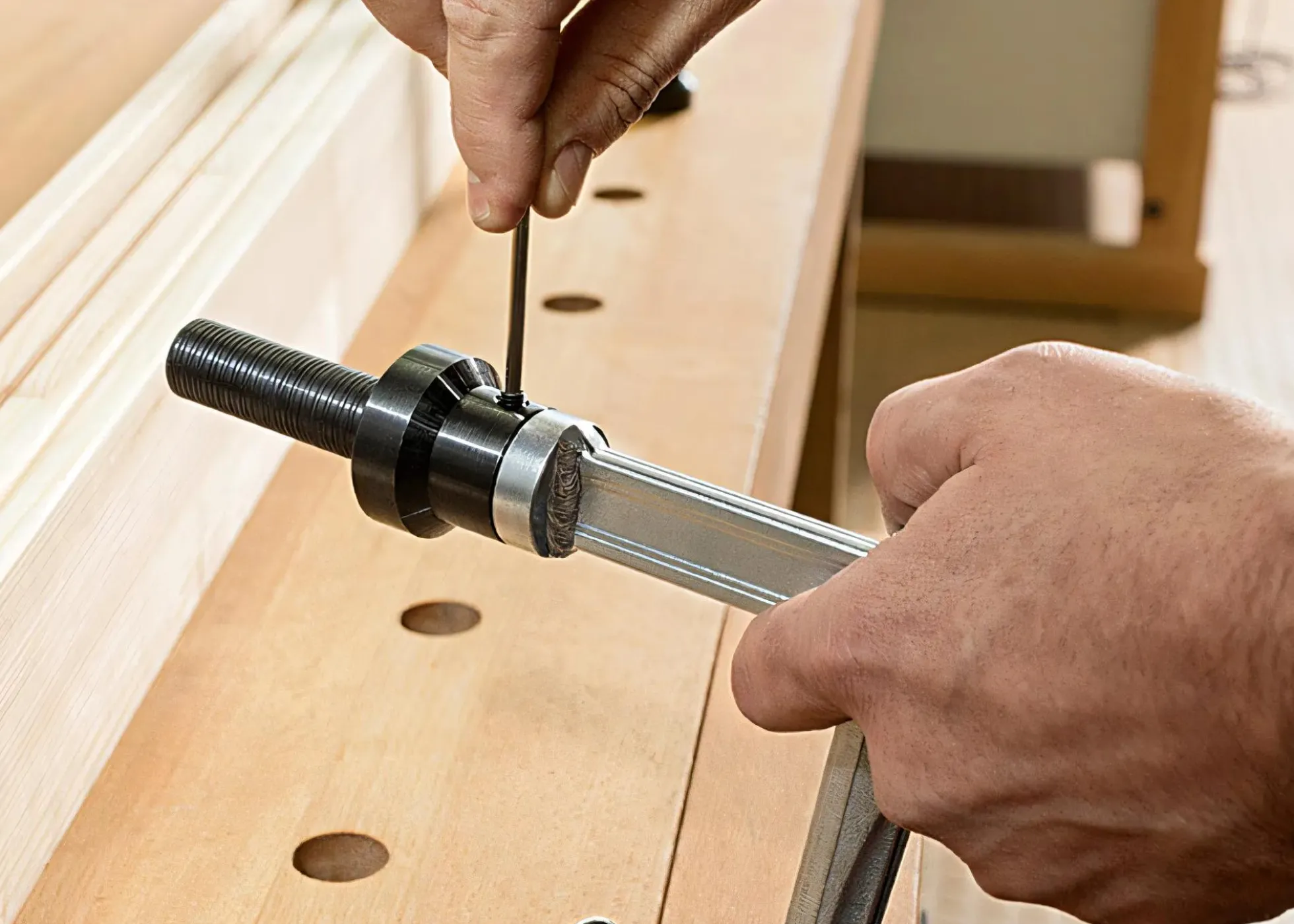 Set Spannelement fix mit 2K-Griff + Adapter 3/4"