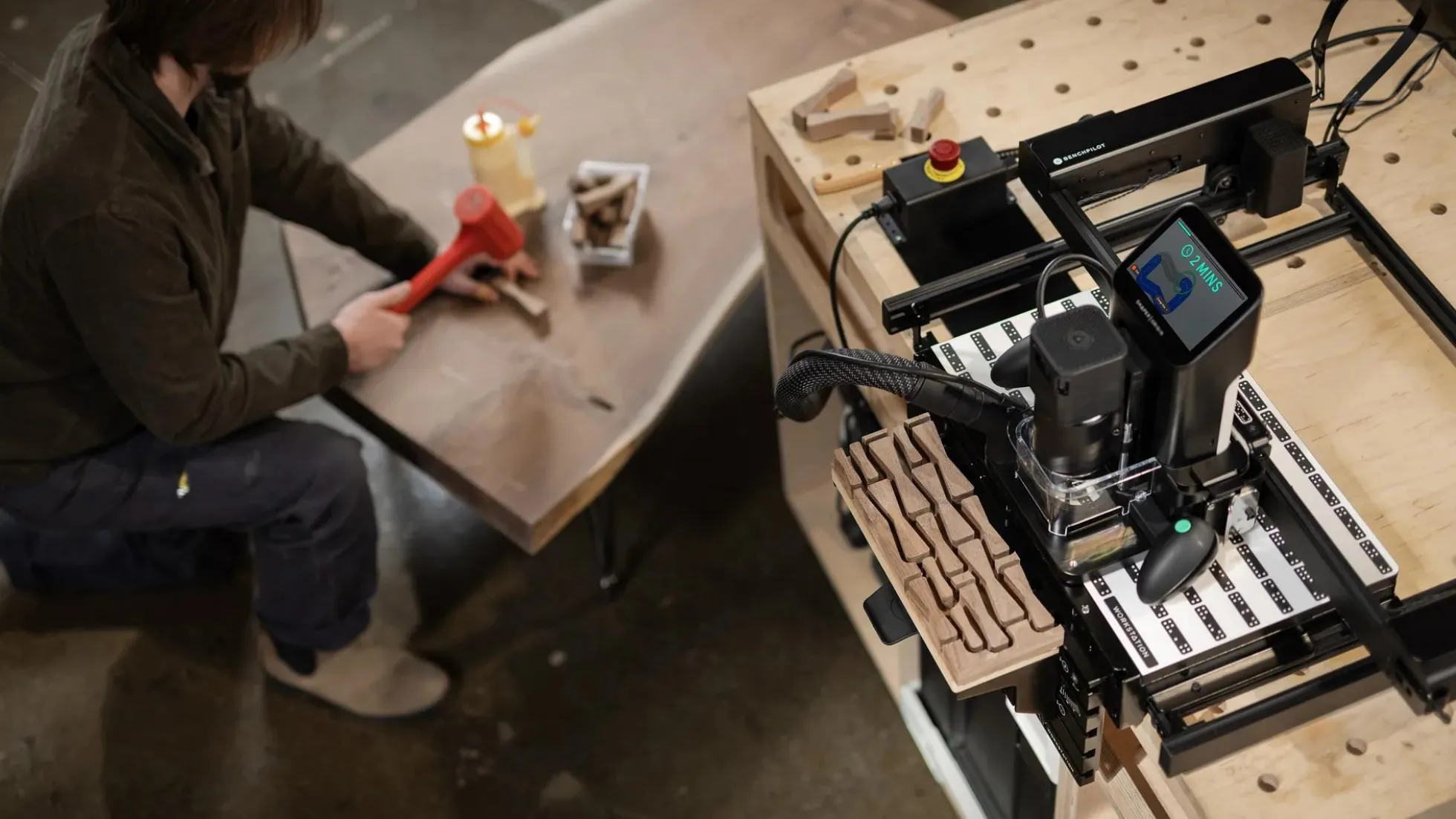 Shaper Bench Pilot + Workstation + Shelf Upgrade Kit