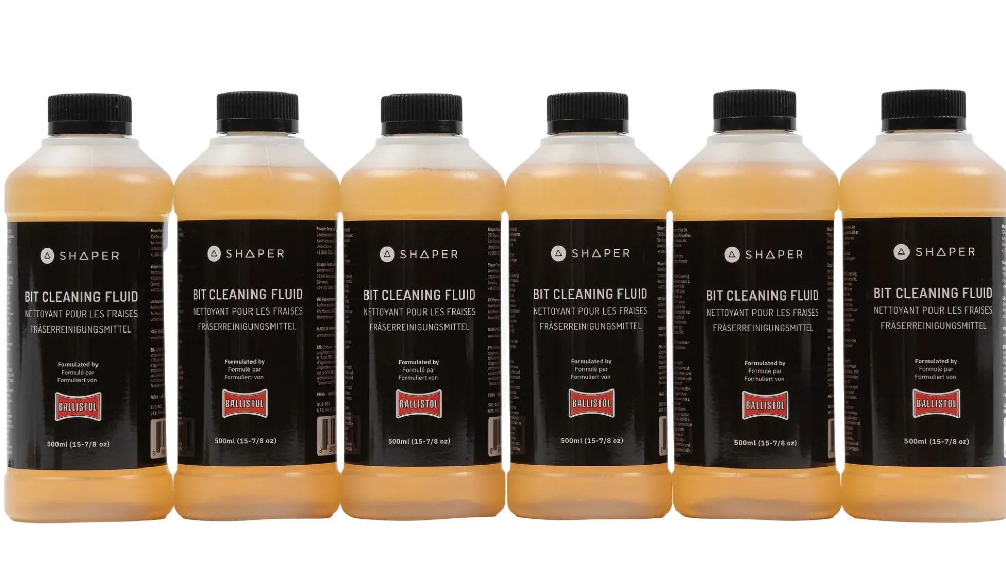 Shaper Fräserreinigungsmittel, 6-Pack