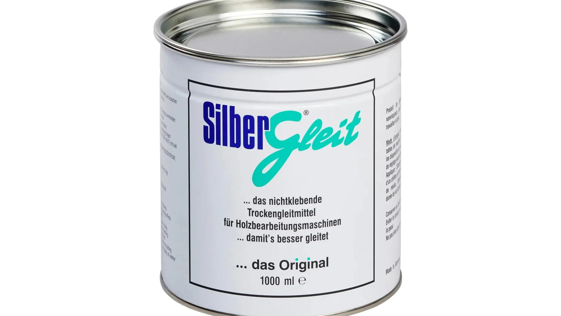 Silbergleit 1000 ml in der Blechdose