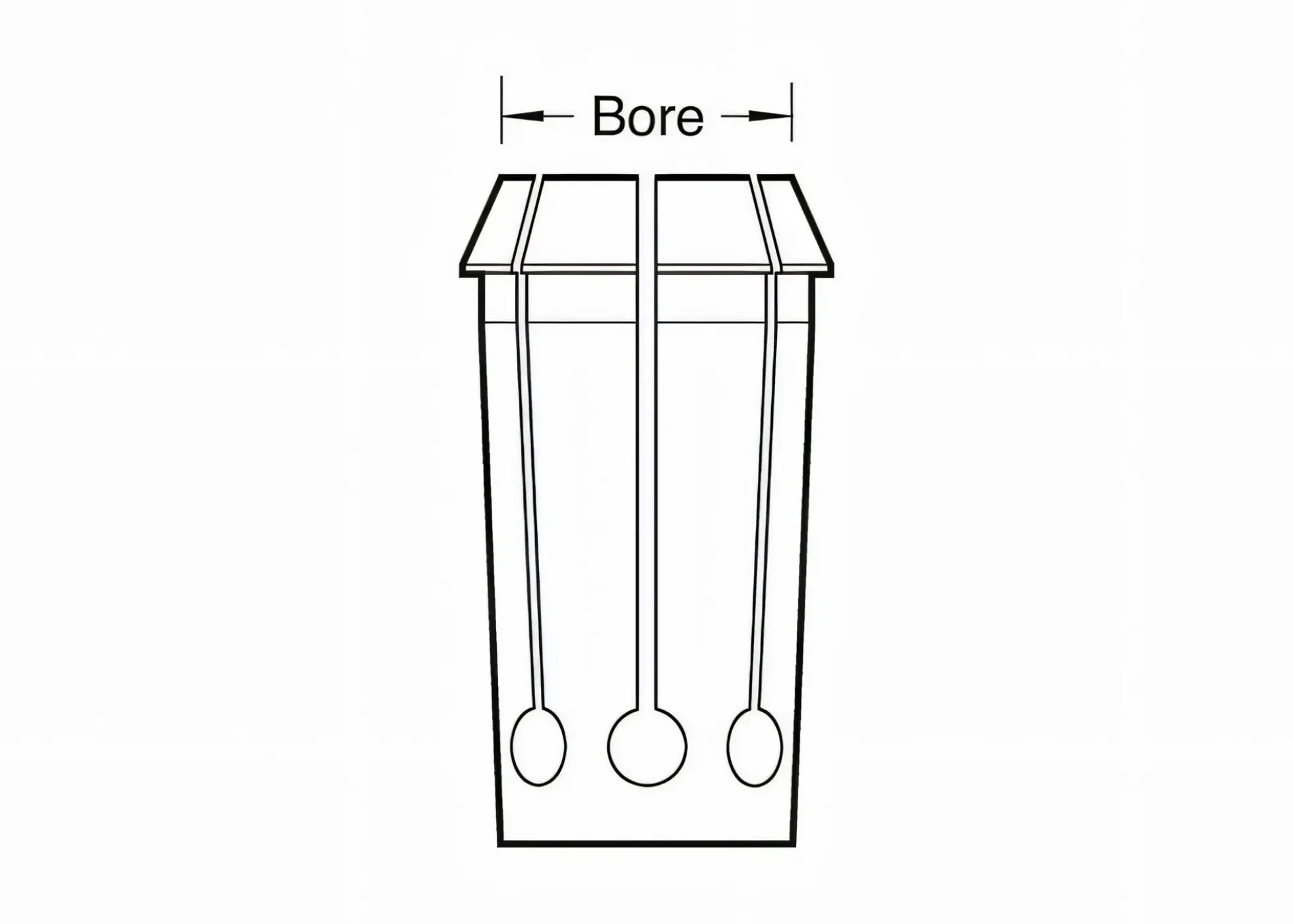 Spannzange 1/2" (12,7mm)