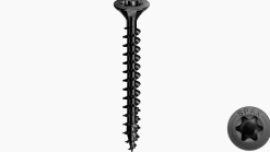 SPAX Universalschraube, schwarz BLAX, 3 x 20