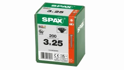 SPAX Universalschraube, schwarz BLAX, 3 x 25