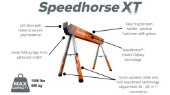 Speedhorse Arbeitsbock XT, 2er Set