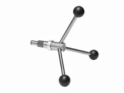 3-Speichen Drehkreuz für Querweg Y-Achse