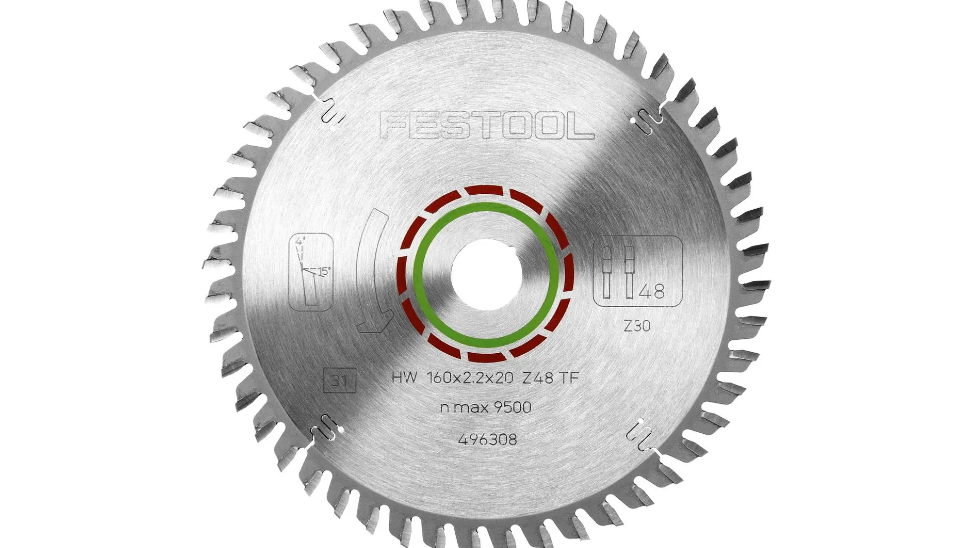 Spezial-Sägeblatt 160x2,2x20 TF48