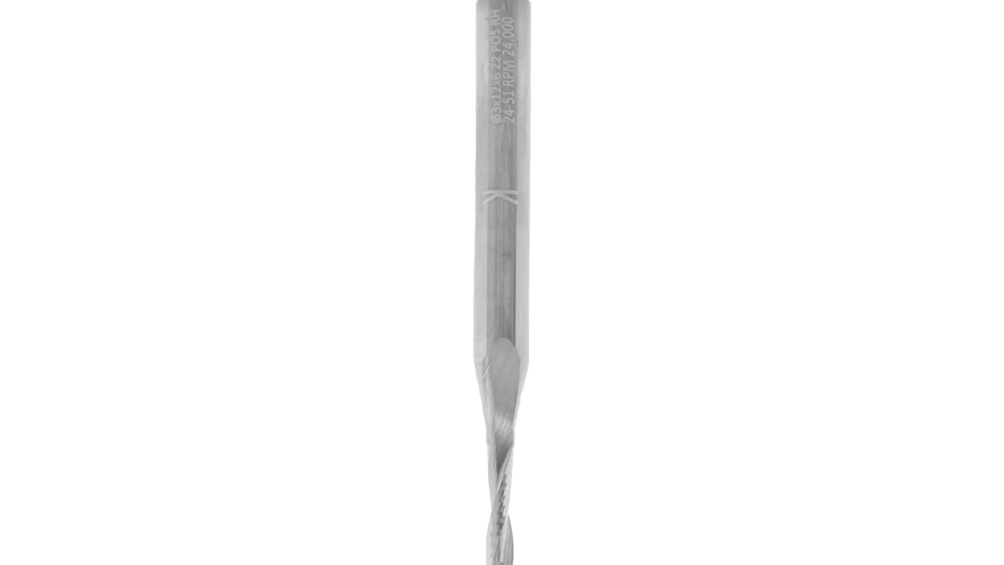 Spiralnutfräser VHM D3 S6