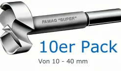 SUPER-Forstnerbohrer Satz 10-tlg.