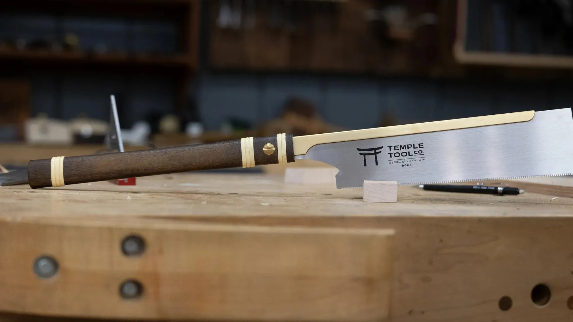 Temple Tool Japansäge Dozuki 240, quer