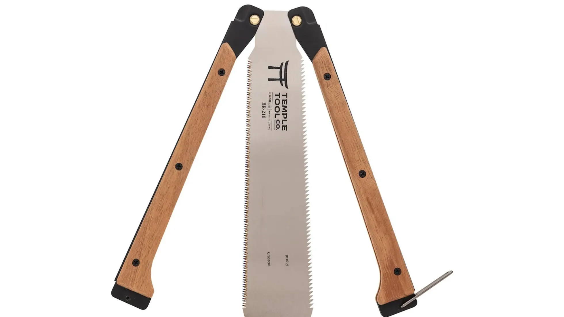 Temple Tool Japansäge Ryoba 210, faltbar