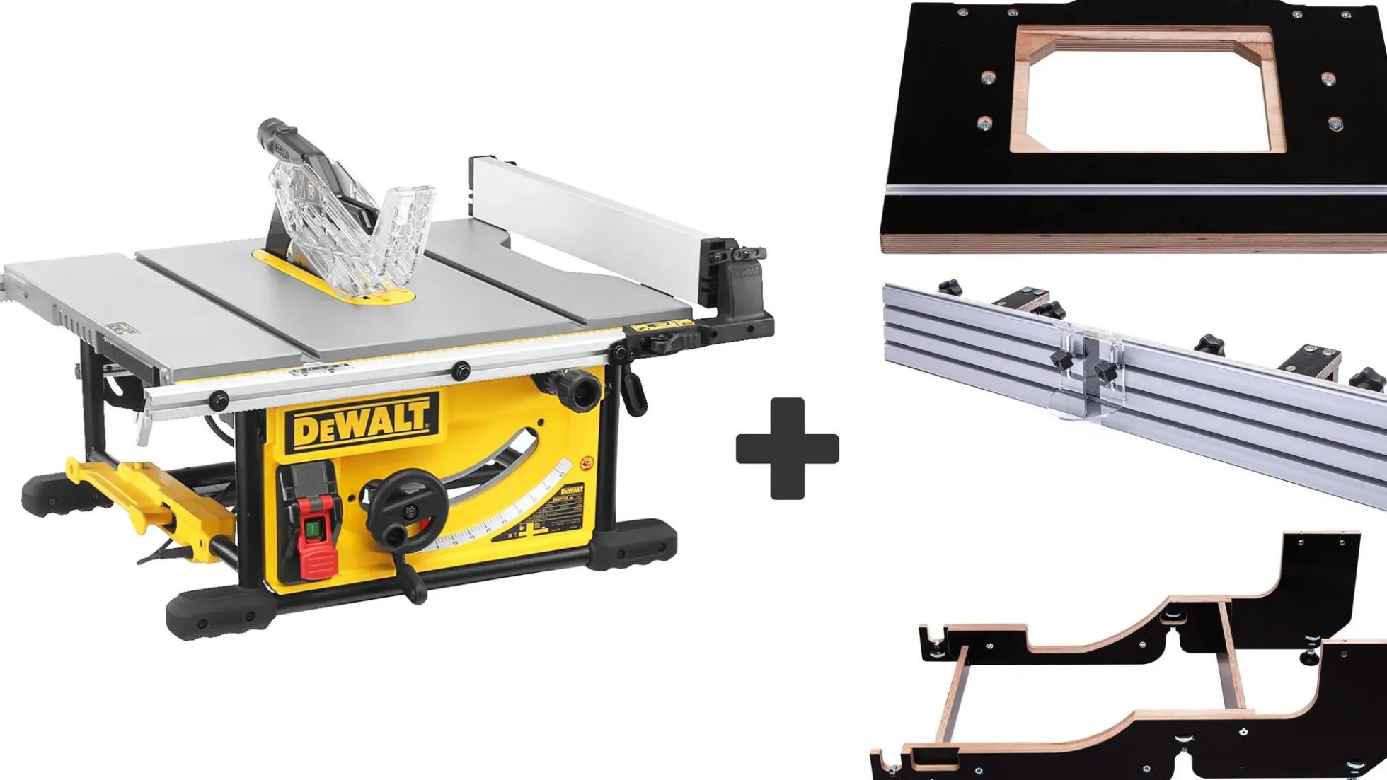 Tischkreissäge DeWalt DWE7492 + Frästischanbau