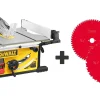 Tischkreissäge DeWalt DWE7492 + Sägeblatt-3er-Set